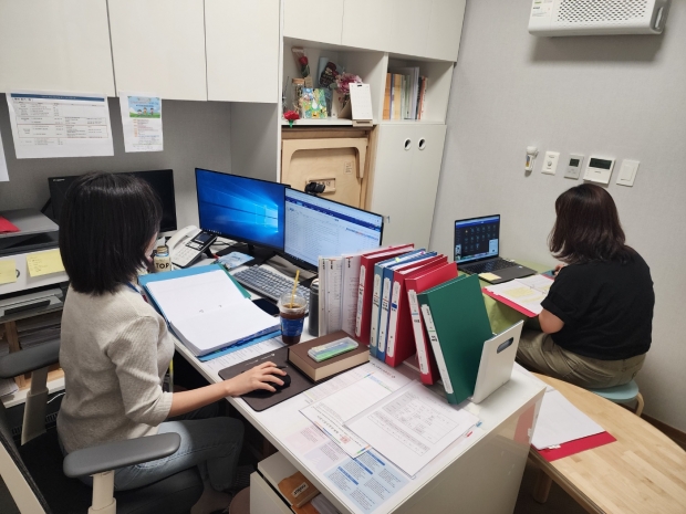 군·구 어린이집 정기 지도점검 사진