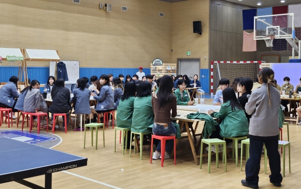 부천시 ‘캠퍼스 컵 크루 1기 아이디어파티’ 학교별 캠페인 토론 현장.
