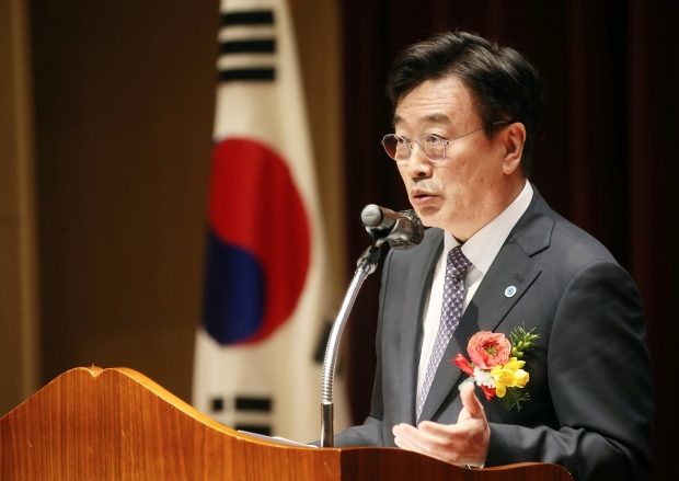 제8대 인천경제자유구역청장 취임식 사진