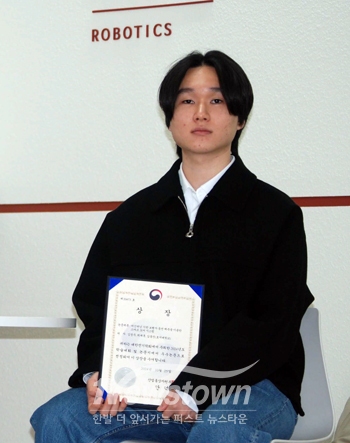 호서대학교 지능로봇학과 4학년 최재훈 학생