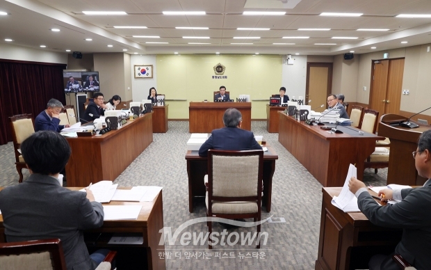 충청남도의회 행정문화위원회, 자치경찰위원회 행정사무감사
