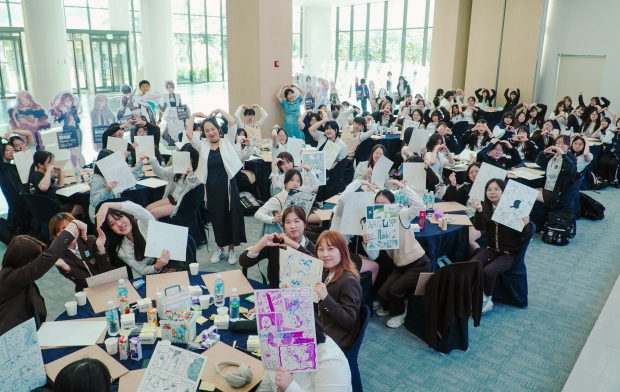 경기예고 만화애니과 80명초청, 입주기업(작가)와의 토크콘서트, 드로잉쇼를 개최했다