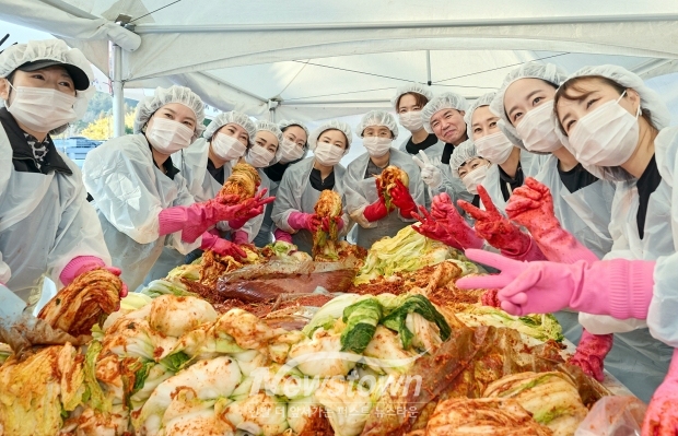 취약계층을 위한 김장나눔 행사