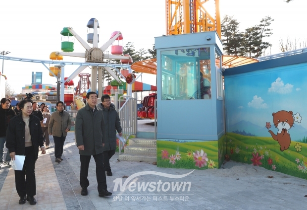 조길형 충주시장, 주요 기관과 시설 현장 방문(라바랜드)