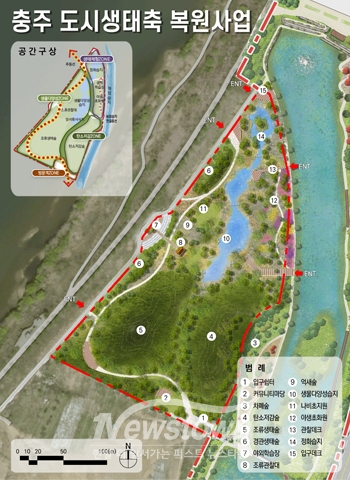 2025년 도시생태축 복원사업