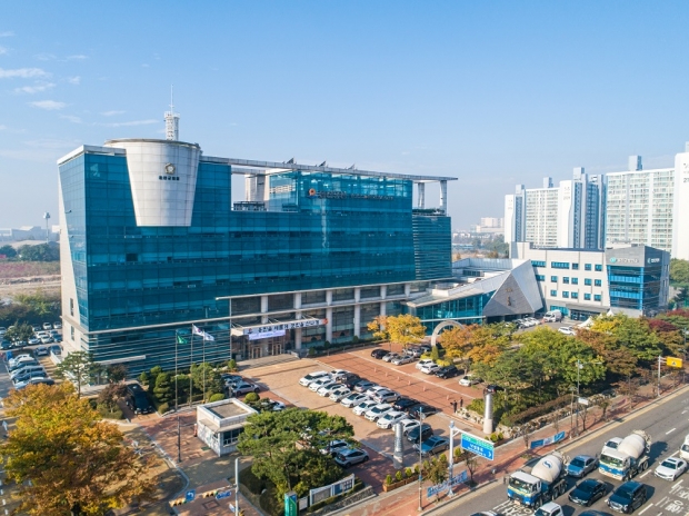 옹진군청 전경