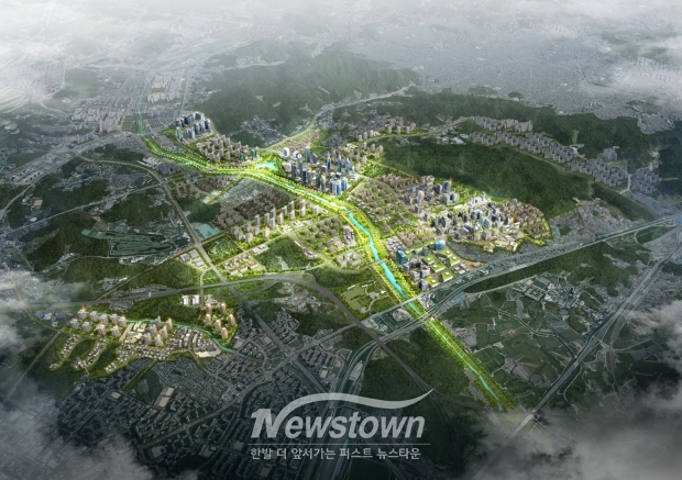 창릉신도시 조감도