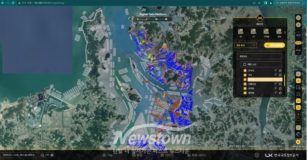 서산 가로림 디지털 갯벌 지도
