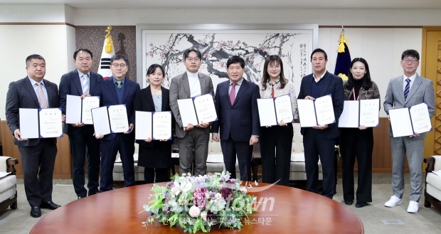 충청남도의회 사령장 수여식 (5급 이상)