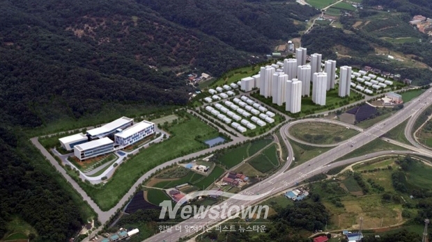 동현지구 스마트 창조도시 조감도