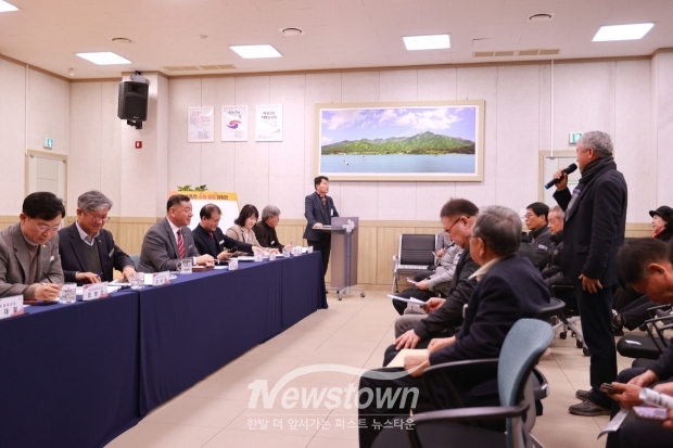 최원철 공주시장, 시민과의 대화(계룡면)