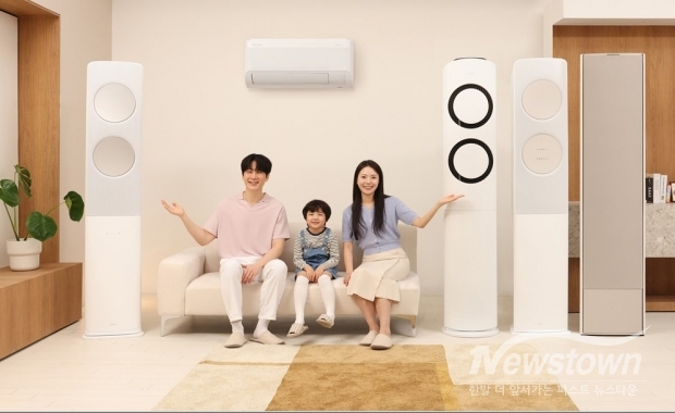삼성전자가 AI 기능으로 한층 강력해진 2025년 에어컨 전 라인업을 출시한다. / 사진=삼성전자 제공