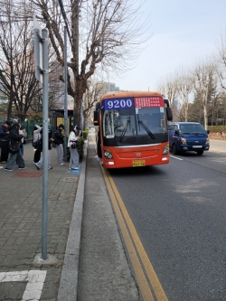 인천 광역버스 운영 사진