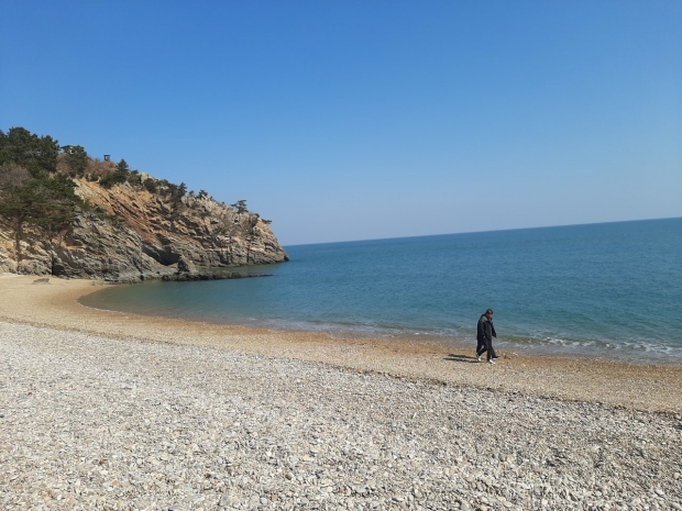 백령도 하늬해변 사진(정비 후)