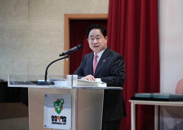 주광덕 남양주시장, 마석~상봉 셔틀열차 5월 1일 정상 개통
