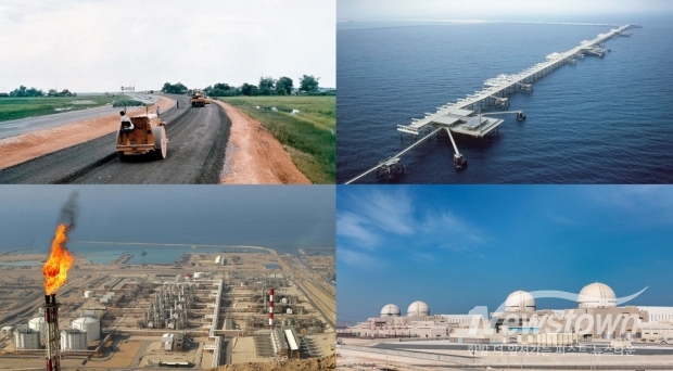 현대건설은 한계를 모르는 60년간의 열정을 계승하여 K-건설의 지평을 보다 넓히고, 지속가능한 미래를 건설하는 사명을 이어가 해외 수주 2조 달러를 향해 더욱 정진하겠다고 다짐. / 사진=현대건설