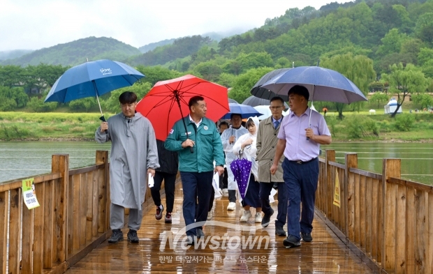 ‘제17회 공주 석장리 구석기축제’ 현장 점검