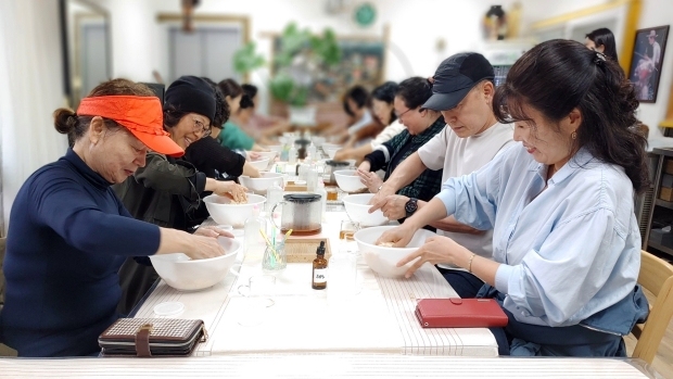 들숨여행(구기자비누 만들기)