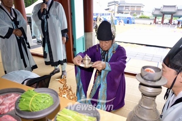 무령왕 서거 1502주기 추모 제례