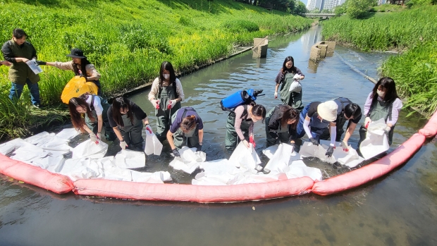 수질오염사고대비 합동 방제훈련