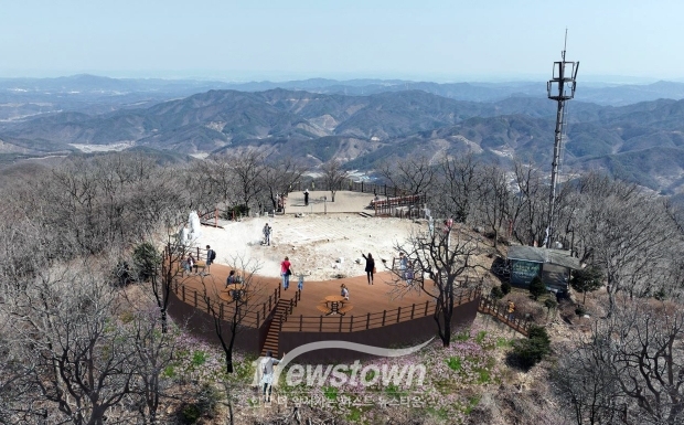 광덕산 정상 전망데크 예상 조감도