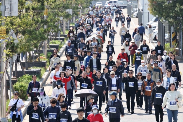 지난 4월 26일 '2025_만석화수 해안산책로 동구 구민건강걷기행사'