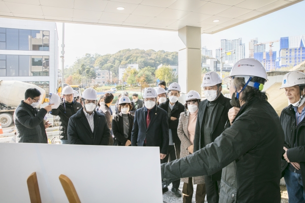 영종2동행정복지센터 신축 현장 방문
