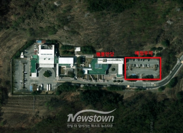 천상원 제2봉안당 배치도