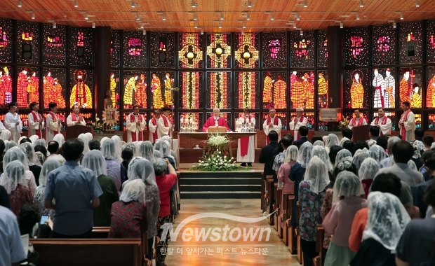 김대건 신부 축일(7월 5일) 기념 당진 솔뫼성지 미사