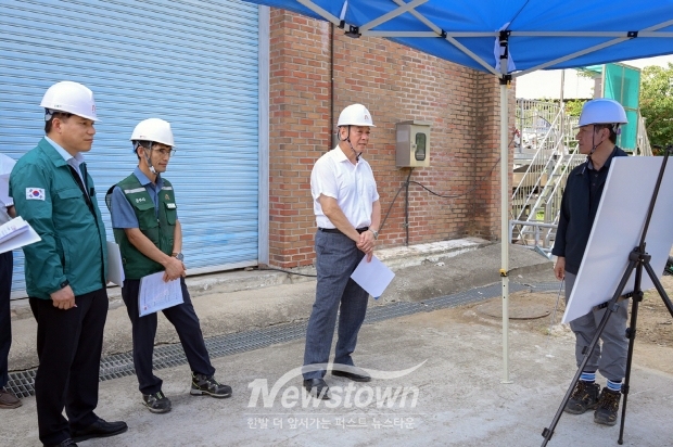 최원철 공주시장, 주요 사업 대상지 현장점검