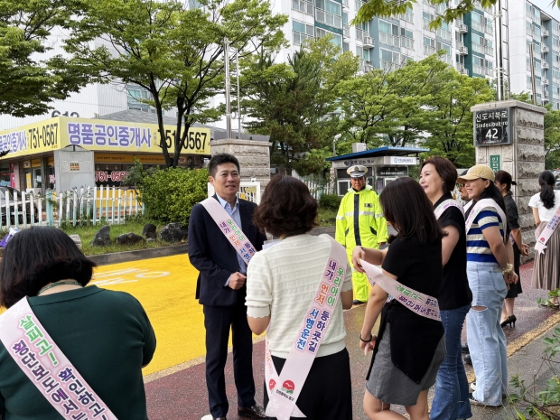 68회 삼목초 교통안전 현장점검