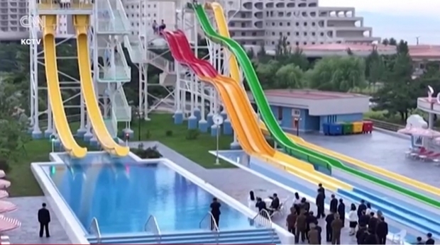 북한 원산 갈마 해안관광지구 / 사진=CNN 뉴스 갈무리