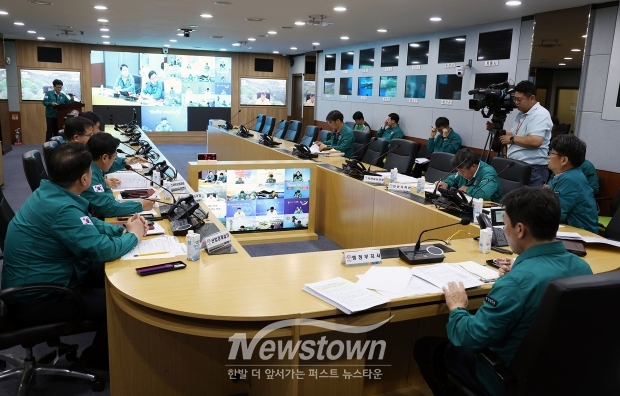 박정주 행정부지사 주재 회의