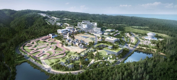 코스타밸리 관광휴양지구 조감도