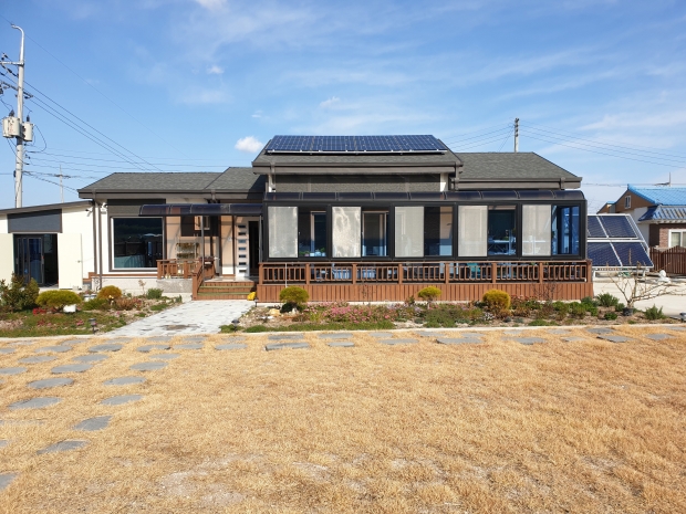 태양광 설치 사진