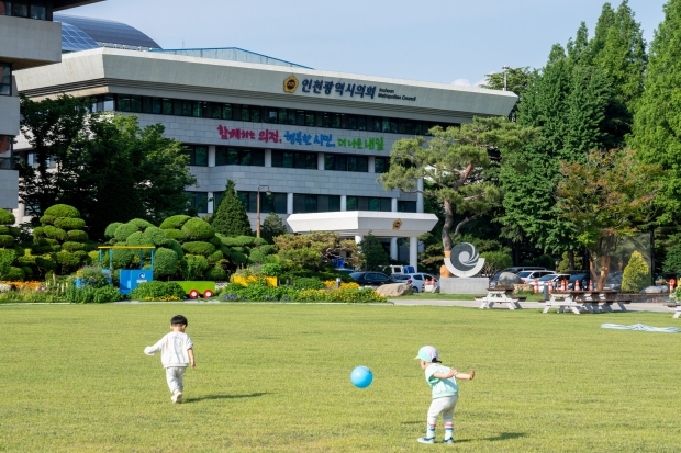 인천광역시의회 전경 / 인천시의회