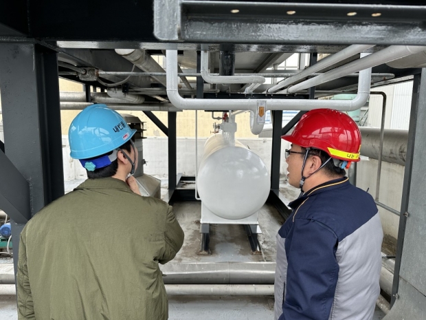 가스시설 점검 모습 / 인천중구청
