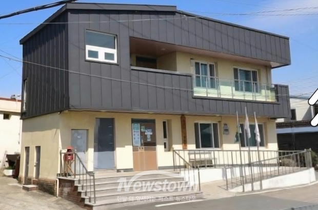 한림면 시호1구마을회관 전경/김국진기자