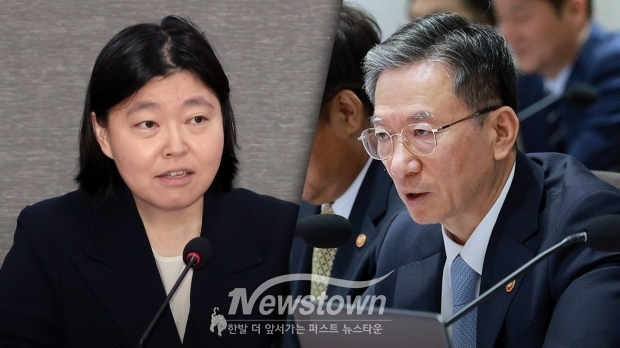 [사진설명] 정성호장관(우) 임은정검사장(좌)