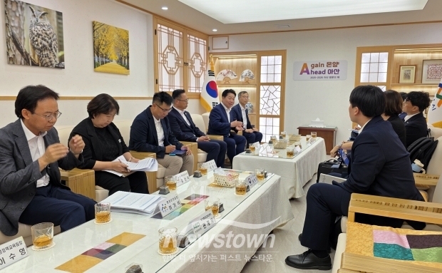 환경교육도시 현장평가 지자체장 면담
