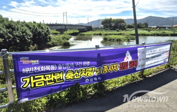 김해시 내년 2월까지 철새도래지 축산차량 출입 통제 - 해반천