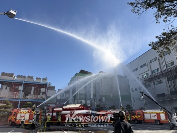재난대응 안전한국훈련(경보제약)