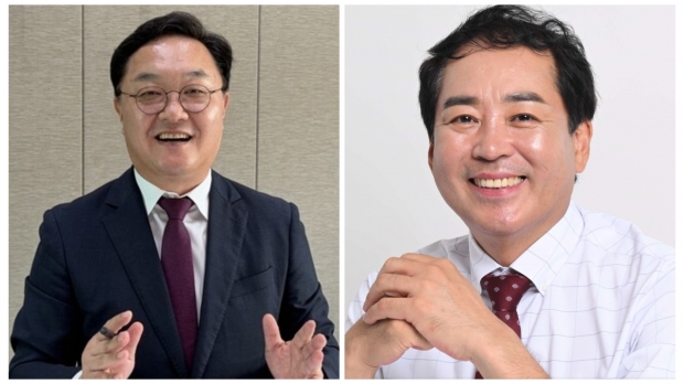 국민의힘 경남도당 김현수,유해남 대변인/사진 경남도당