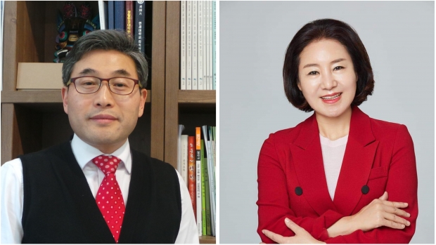 국민의힘 경남도당 김상만 대변인, 이미애 대변인