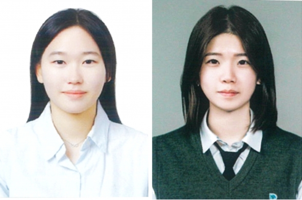 양산시청 여자탁구단 소속 권아현(왼쪽)·박예은 선수/사진 양산시제공