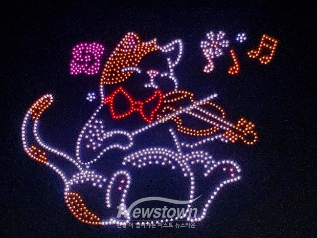 당진 삽교호 드론 라이트 쇼