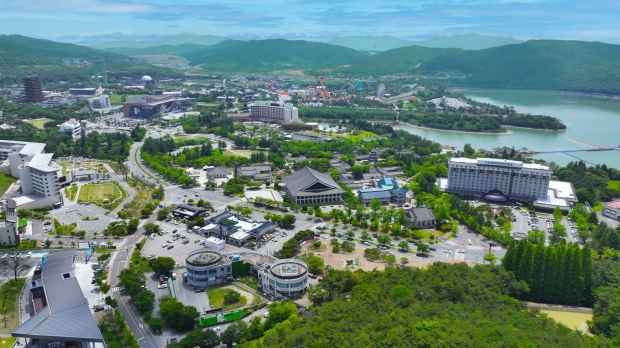 보문관광단지 전경