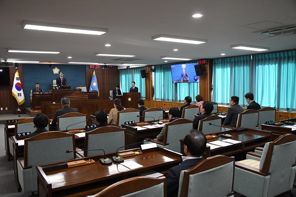 제293회 임시회 개회 / 미추홀구의회