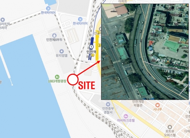 폐선부지 위치도 / 인천시