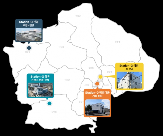 김해청년센터(위치도)/김해시제공